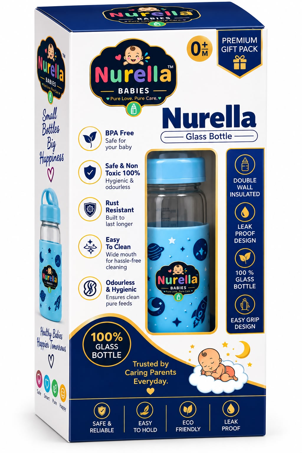 Nurella Glass Bottle