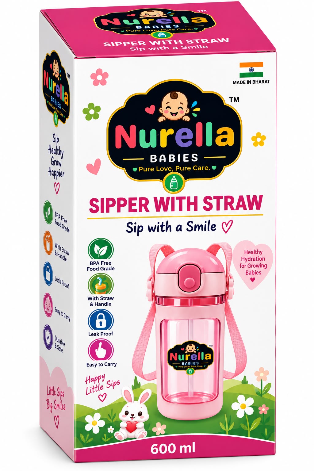 Sipper With Straw